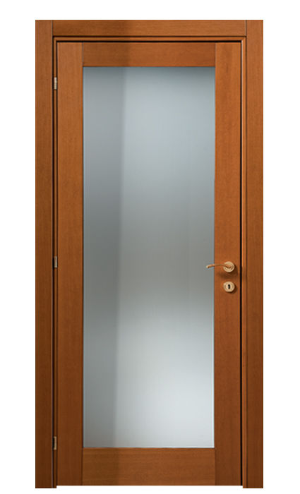 SETTECENTO SC1V LIGHT WALNUT TEMPERED SATIN GLASS