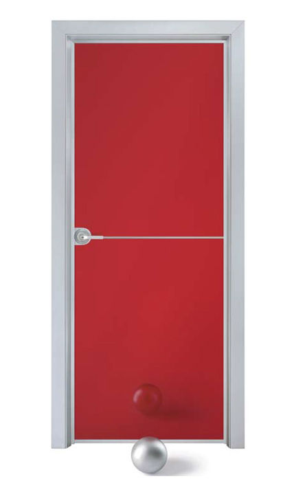 TRASPARENZE & RIFLESSI Y-41 RED POLISHED GLASS