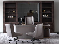 ufficio-3 MONICA DESK & HILARY ARMCHAIR & VERMONT BOOKCASE