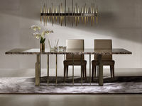 pranzo-38 ASTON TABLE & SOFIA CHAIR & FISH CHANDELIER