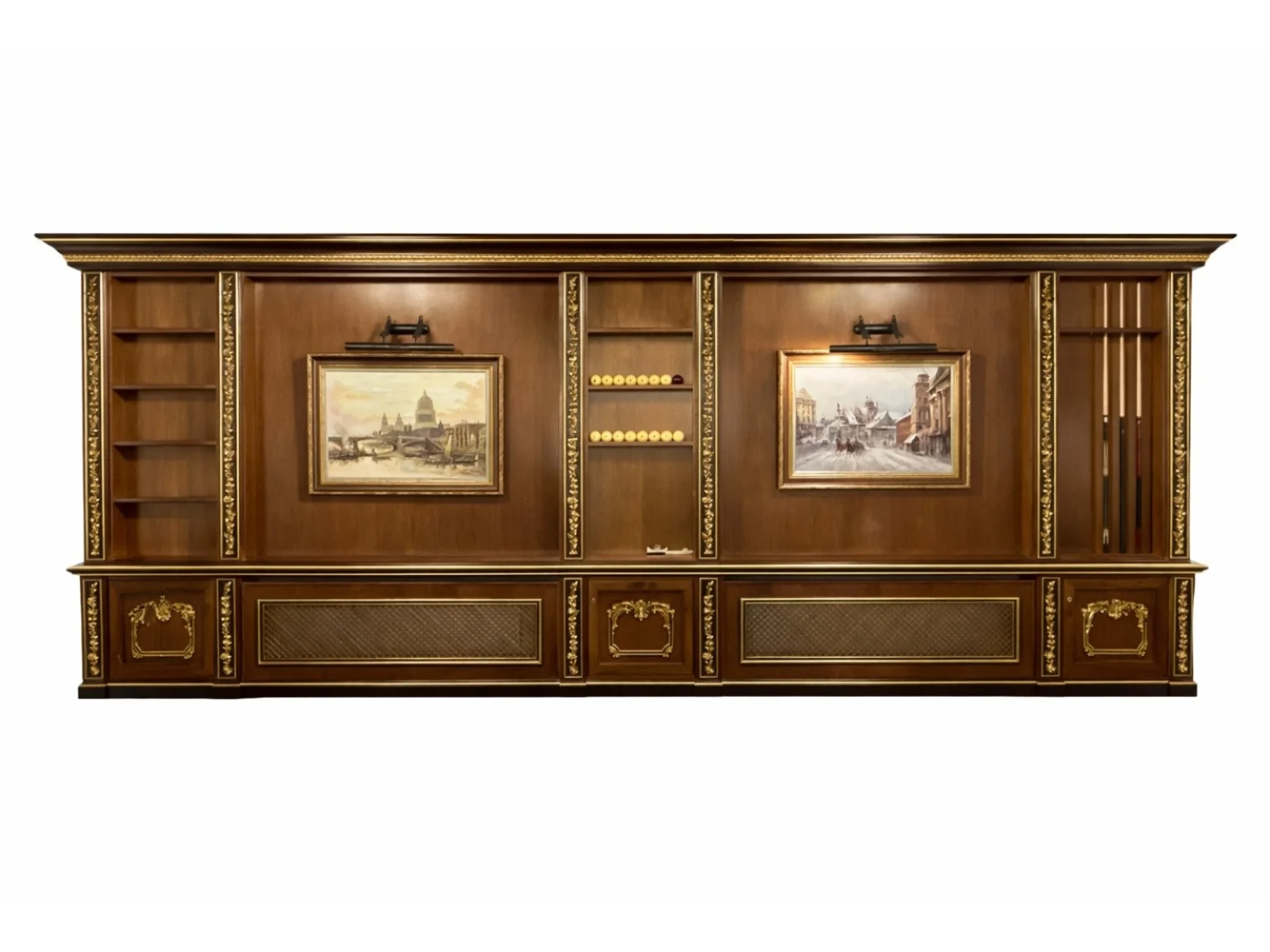 Luxusní biliardová stěna